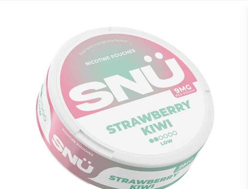 SNU Strawberry Kiwi Nic Pouches by Bar Juice