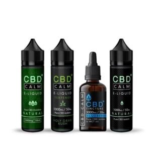 CBD Calm Vape Liquid & Tincture Variety Bundle