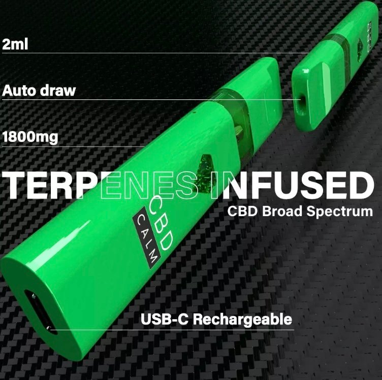 Pineapple Express – CBD Terpenes 1800mg Disposable Vape | CBD Calm - Image 4