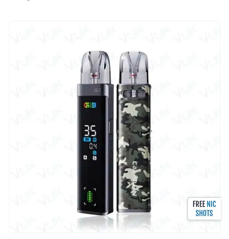 Uwell Caliburn G3 Pro Pod Vape Kit Bundle - Image 2