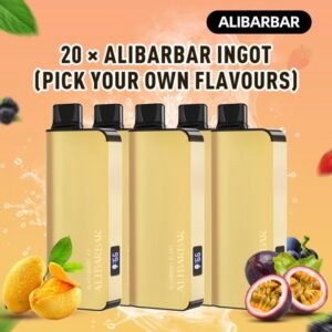 20 × ALIBARBAR INGOT (PICK YOUR OWN FLAVOURS)