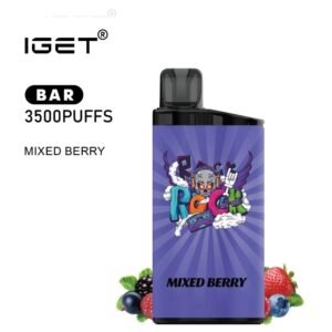 IGET BAR MIXED BERRY 3500 PUFFS