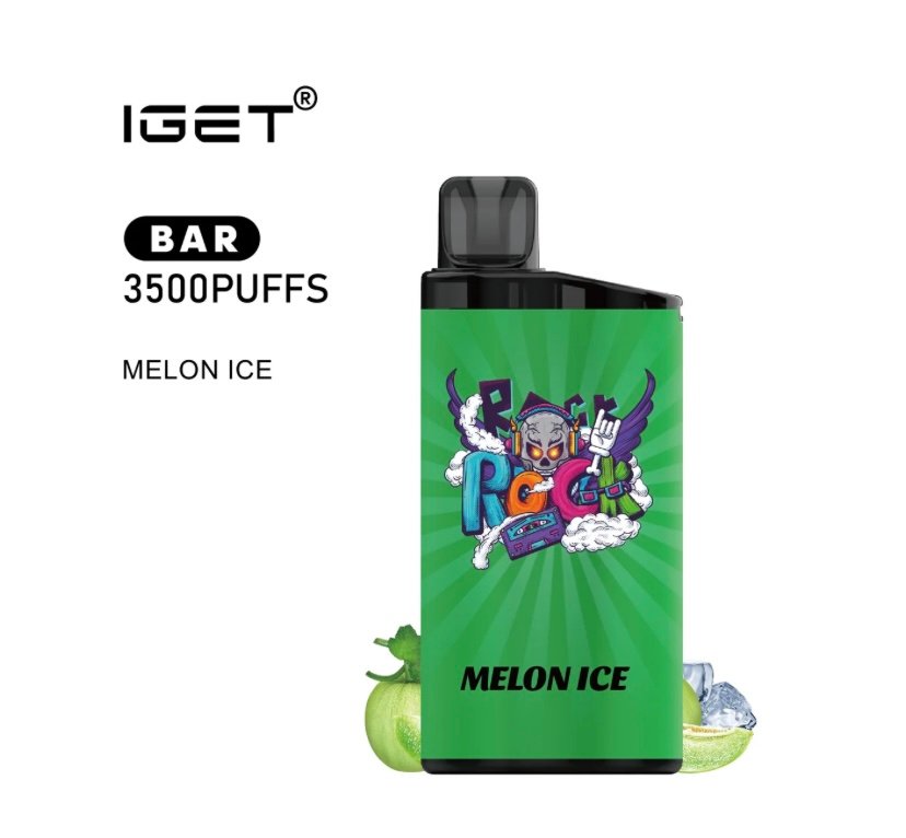 IGET BAR MELON ICE 3500 PUFFS