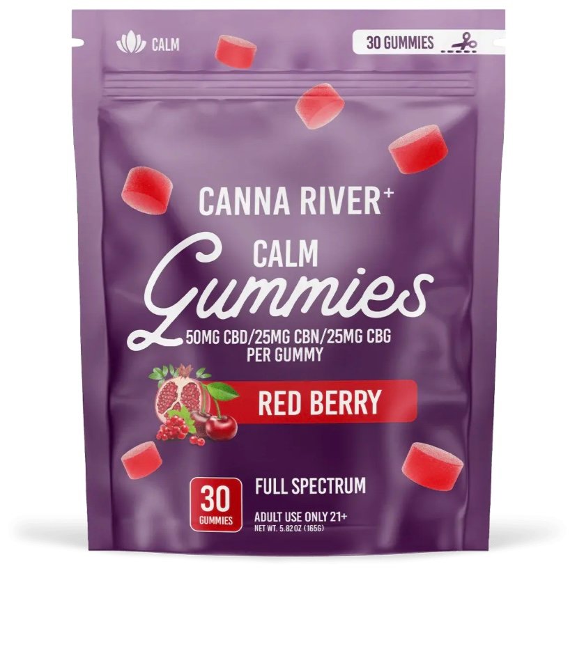FULL SPECTRUM CBD GUMMIES FOR CALM – CANNA RIVER - Image 3