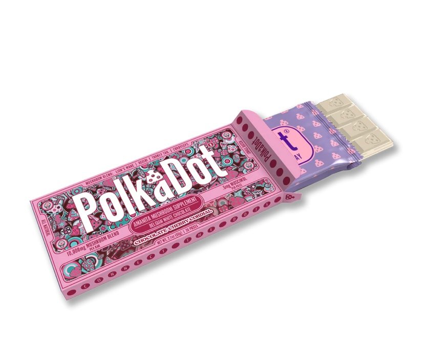 Chocolate Cherry Cordial Chocolate Bar - Image 2