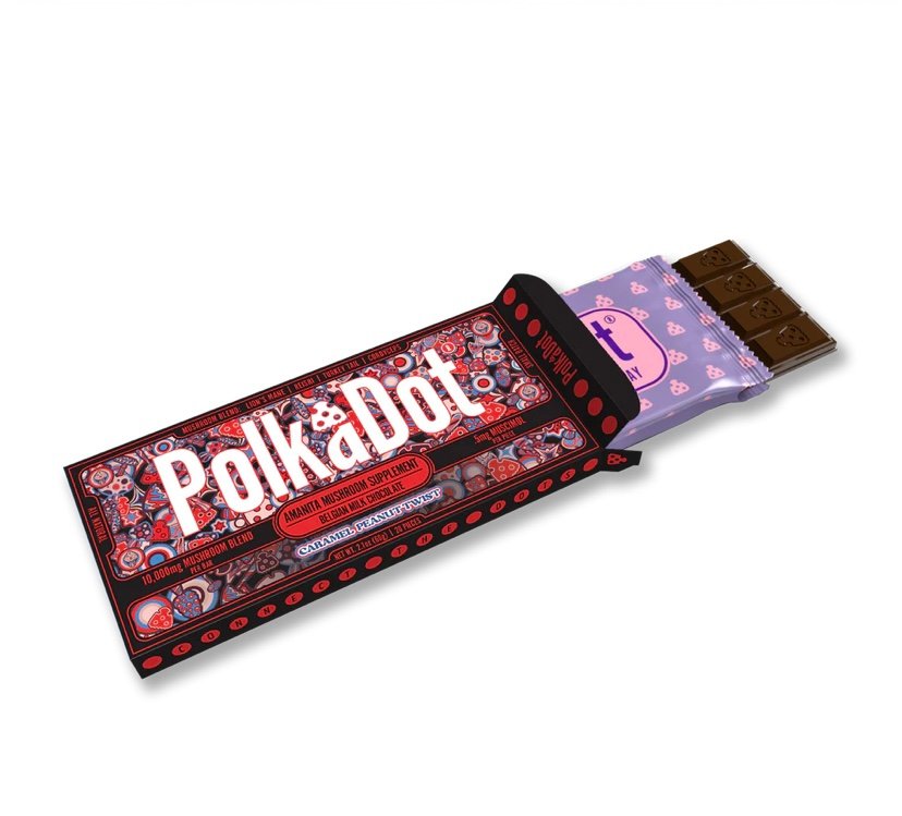 Caramel Peanut Twist Chocolate Bar - Image 2