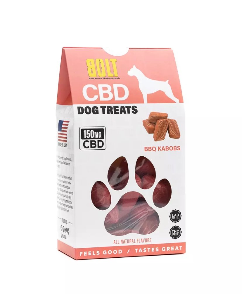 BBQ Kabobs Bolt CBD Dog Treats 150mg