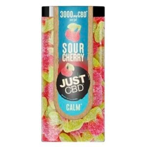 Sour Cherry Just CBD Calming Gummies 3000mg