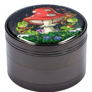 63mm Chrome w/ Mushroom Frogs Grinder