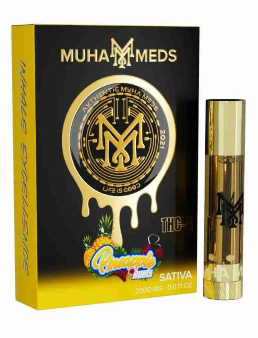 Pineapple Runtz Muha Meds THC-A Cartridge 2G