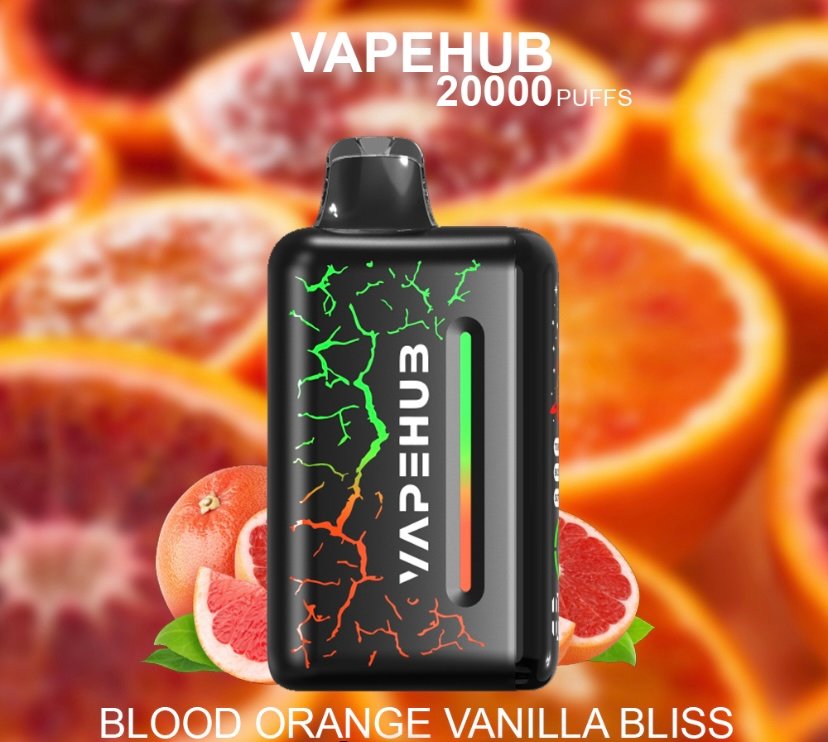 VAPEHUB BLOOD ORANGE VANILLA BLISS – 20000 PUFFS