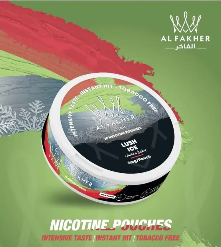 Al Fakher - Lush Ice Nicotine Pouch - Image 2