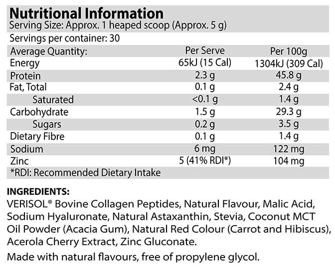 Beauty Collagen by ATP Science 30 Serves - Image 2