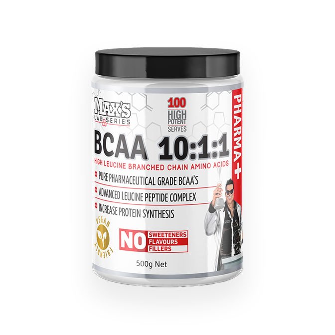 BCAA 10:1:1 by Max’s Protein 500g – Unflavoured