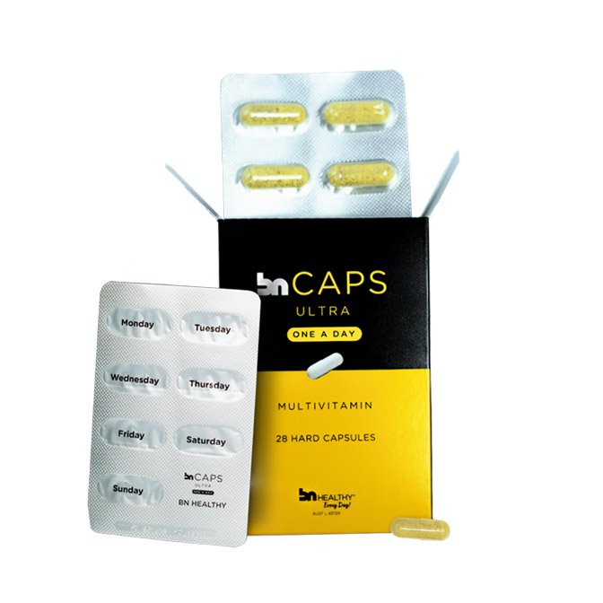 BN Caps Ultra (One a Day) by BN Healthy – 28 Multivitamin Capsules