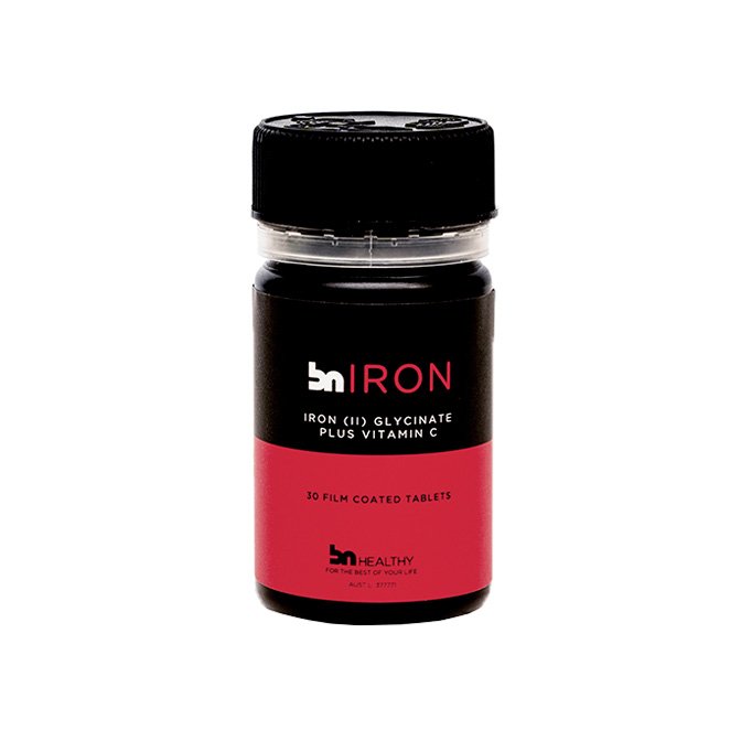 BN Iron by BN Healthy – Iron 30 Tablets