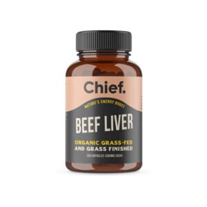 Chief Nutrition Organic Beef Liver 120 Capsules