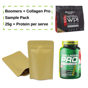 25g Protein Sample Pack – Boomers and Cyborg Sports – Collagen Pro *NEW