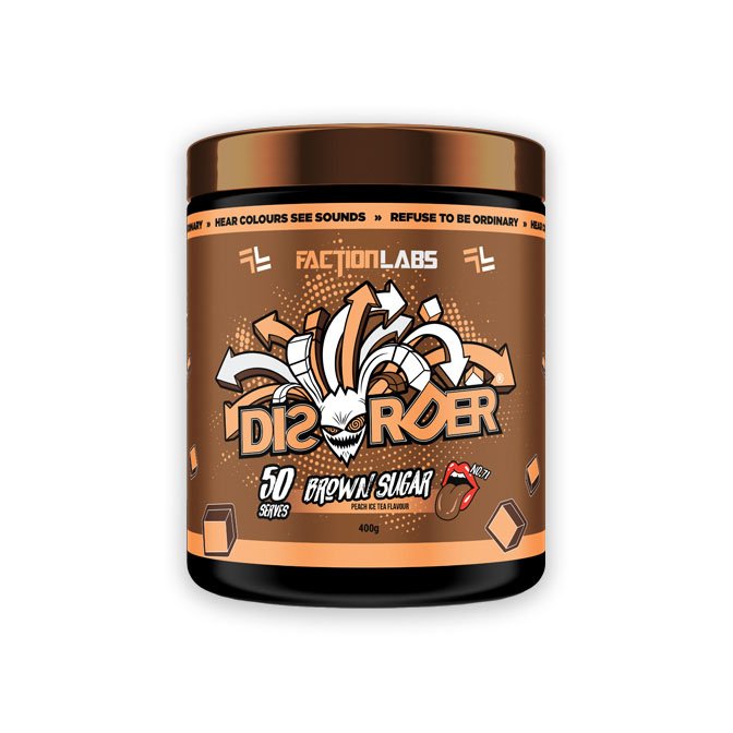 Disorder Pre-Workout by Faction Labs 50 Serves - Image 5