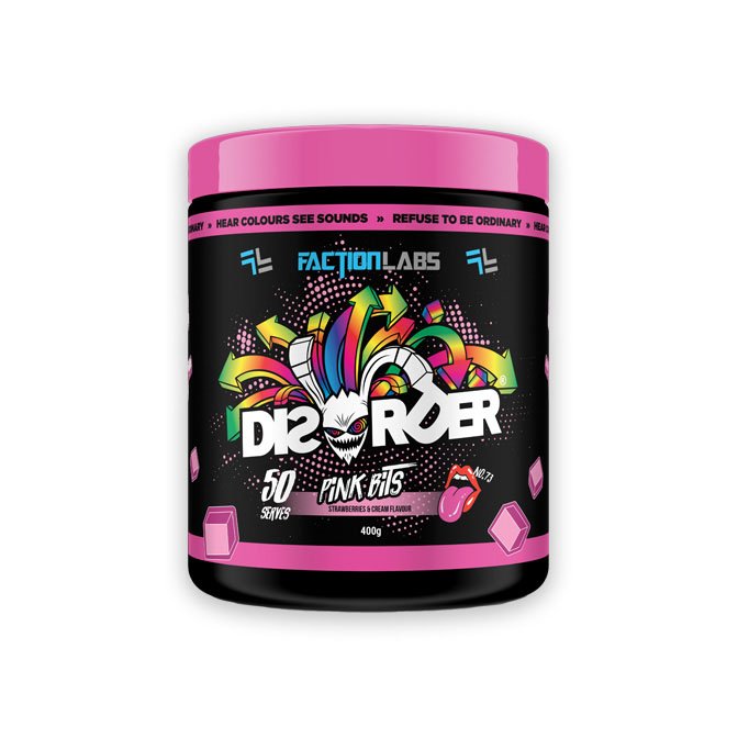Disorder Pre-Workout by Faction Labs 50 Serves - Image 8