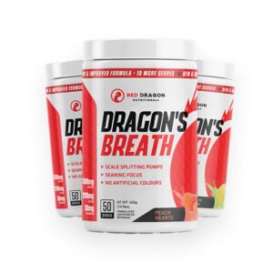Dragon’s Breath Pre-Workout by Red Dragon 50 serves