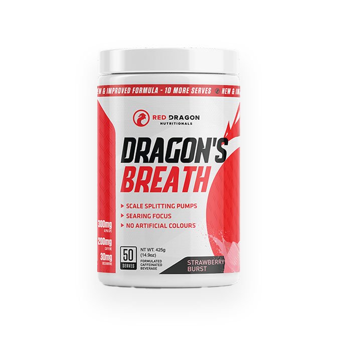 Dragon’s Breath Pre-Workout by Red Dragon 50 serves - Image 4