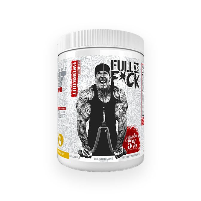 Full as F*ck Pre-Workout by 5% Nutrition 25 Serves - Image 3