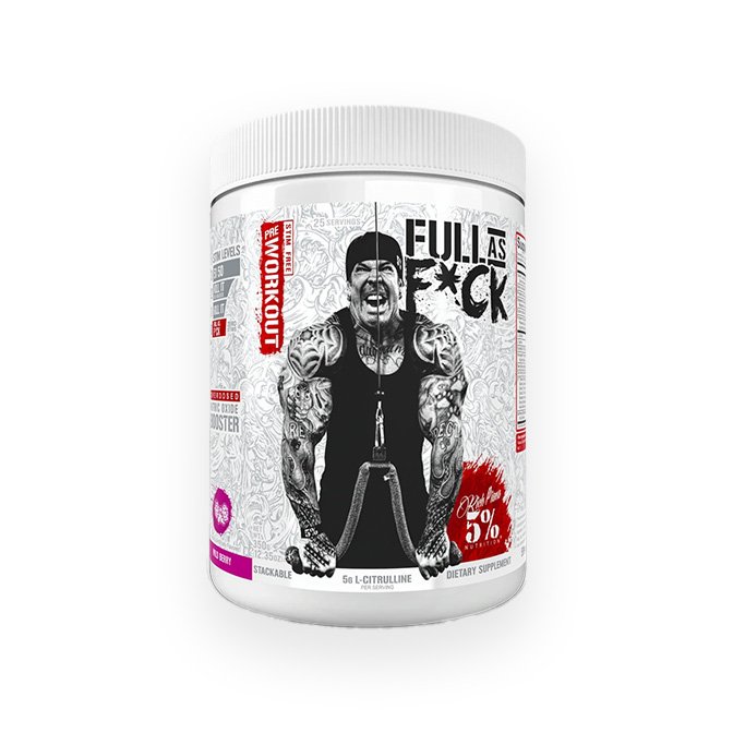 Full as F*ck Pre-Workout by 5% Nutrition 25 Serves - Image 4