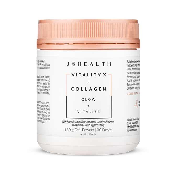 JSHealth Vitality X and Collagen Powder 180g