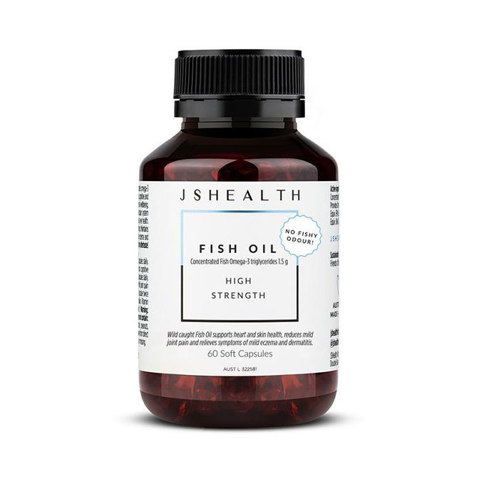 JSHealth Fish Oil 60 Capsules