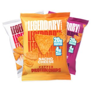Popped Protein Chips 34g by Legendary Foods