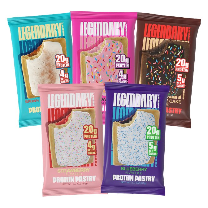 Protein Pastry by Legendary Foods – Assorted Bundle