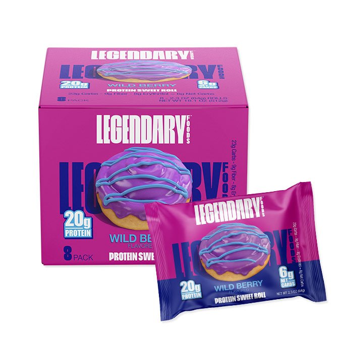Protein Sweet Roll by Legendary Foods 67g (Box of 8) - Image 3