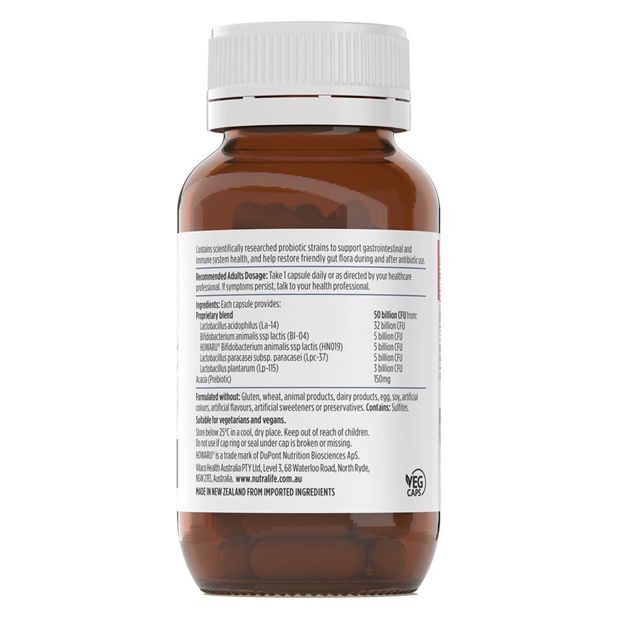 Nutra-Life ProBiotica High Potency 50 Capsules - Image 2