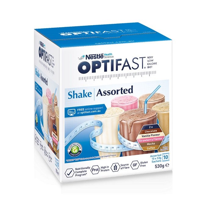 Optifast Shakes VLCD Assorted – 10 Pack