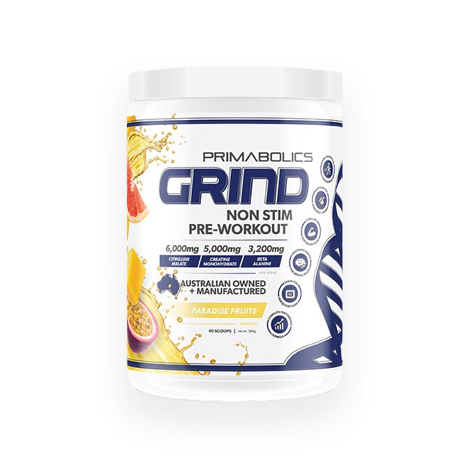 Grind Non Stim Pre-workout by Primabolics 40 Serves - Image 3