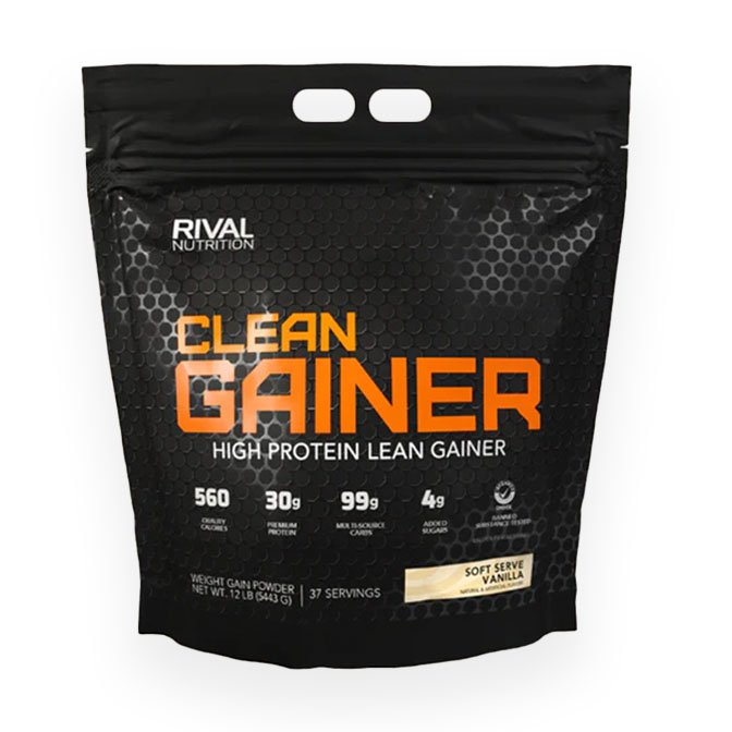 Rivalus – Clean Gainer 3:1 Ratio 5.44kg (12lbs) - Image 2