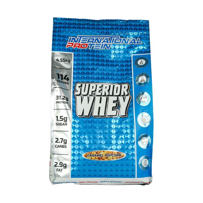 Superior Whey Protein by International Protein 4.55kg - Image 4
