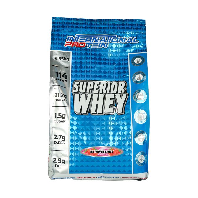 Superior Whey Protein by International Protein 4.55kg - Image 6
