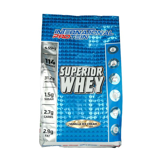 Superior Whey Protein by International Protein 4.55kg - Image 7
