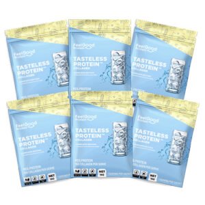 Tasteless Protein Sample Pack of 6 servings by Feel Good Protein