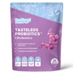 Tasteless Probiotics + Prebiotics by Feel Good Protein – 30serves