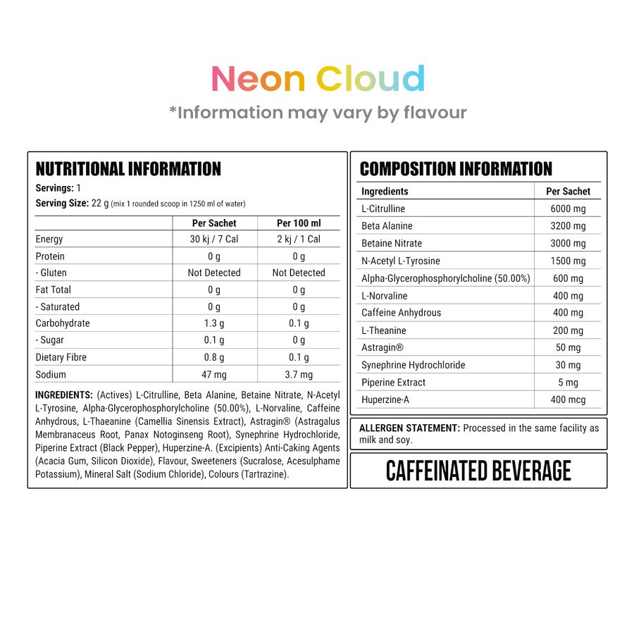 Disorder Ultimate Pre-workout 30 Serves by Faction Labs - Image 2