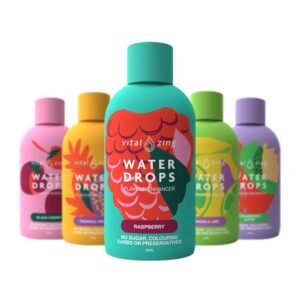 Water Drops Flavour Enhancer 45ml by Vital Zing – Single Bottle