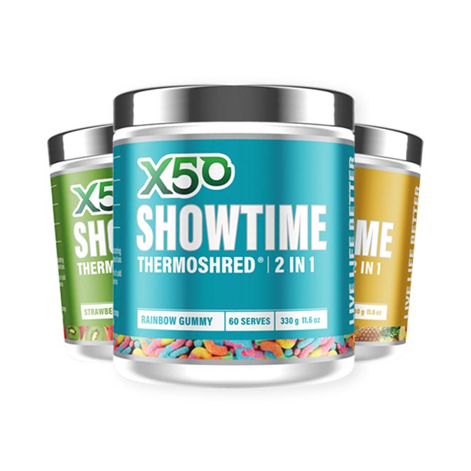X50 – Showtime Thermoshred 60 serves